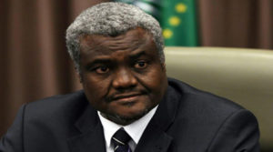 Moussa Faki Mahamat has been serving as Chad's foreign minister since 2008 (AFP Photo/)