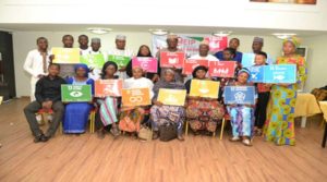 Participants in a group photo during Ziongate's step-down training on SDGs for community activists in Kano, Nigeria