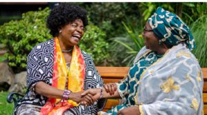 Ruth Oniang'o, a nutrition, and Ms Maïmouna Sidibe Coulibaly, an entrepreneur and agro