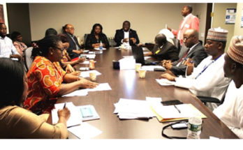 A cross section of participants at the launch of CISLAC Global office US