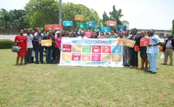 Members of the Nigerian Yiuth SDGs Network