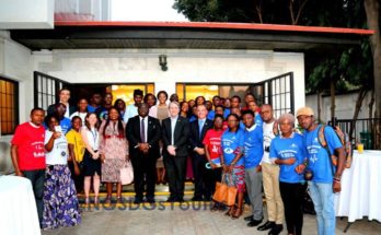 Participants at the Nigerian Youth SDGs Network Youth SDG Story event in a group photo