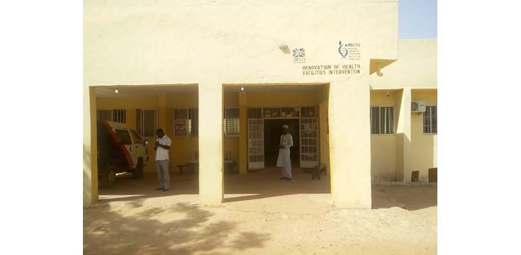 The exterior of the renovated Tsanyawa Comprehensive Health Centre, Tsanyawa LGA, Kano State