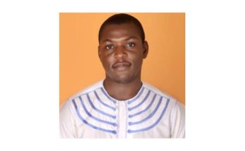 Lot Kaduma, a member of the UN Major Group for Children & Youth Habitat III Working Group for West & Central Africa