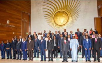 African leaders at the 29th AU Summit in Addis Ababa, Ethiopia