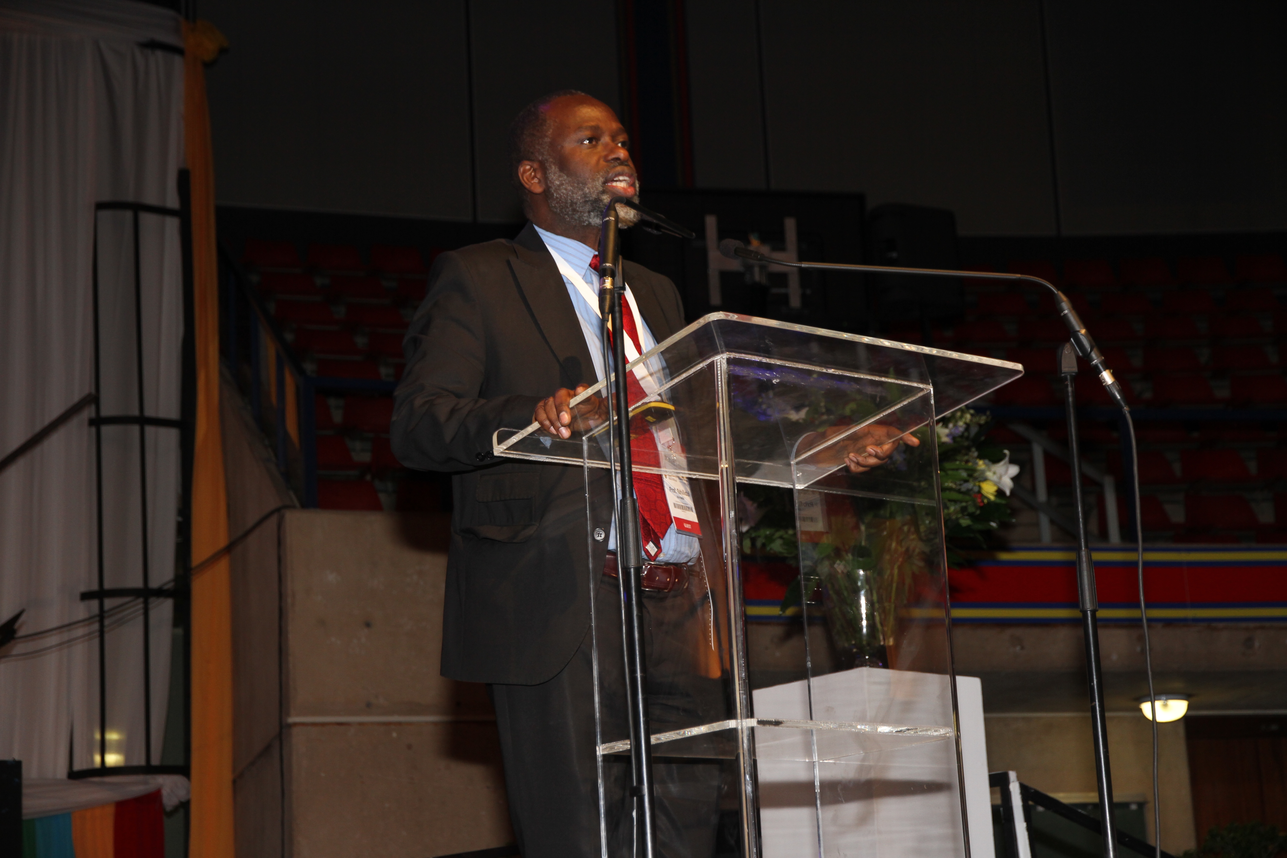 Prof. Tshilidzi Marwala, Vice Chancellor of the University of Johannesburg, who delivered the keynote lecture focused on Africa and the Fourth Industrial Revolution (FIR).