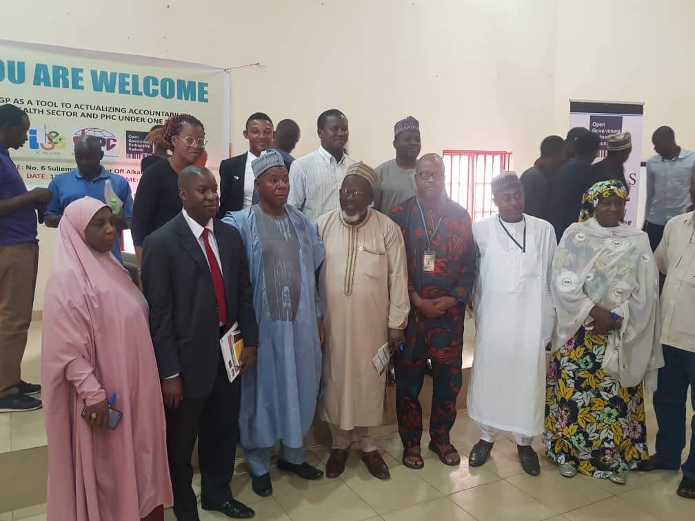 members of the Kaduna State Open Government Partnership (OGP) community including stakeholders in the state’s Primary Health Care (PHC) sector 